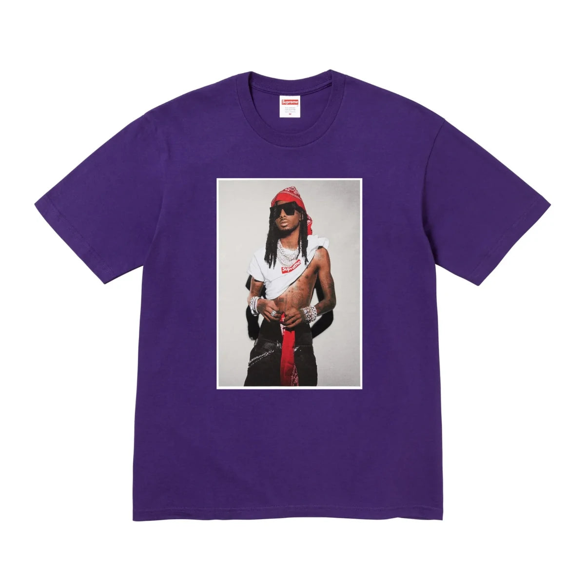 Supreme Playboi Carti Tee 　シュプリーム Supreme Playboi Carti Tee Purple – Buysnkrs.pl