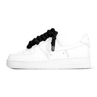 Air Force 1 White Rope Laces Black