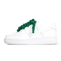 Air Force 1 White Rope Laces Green