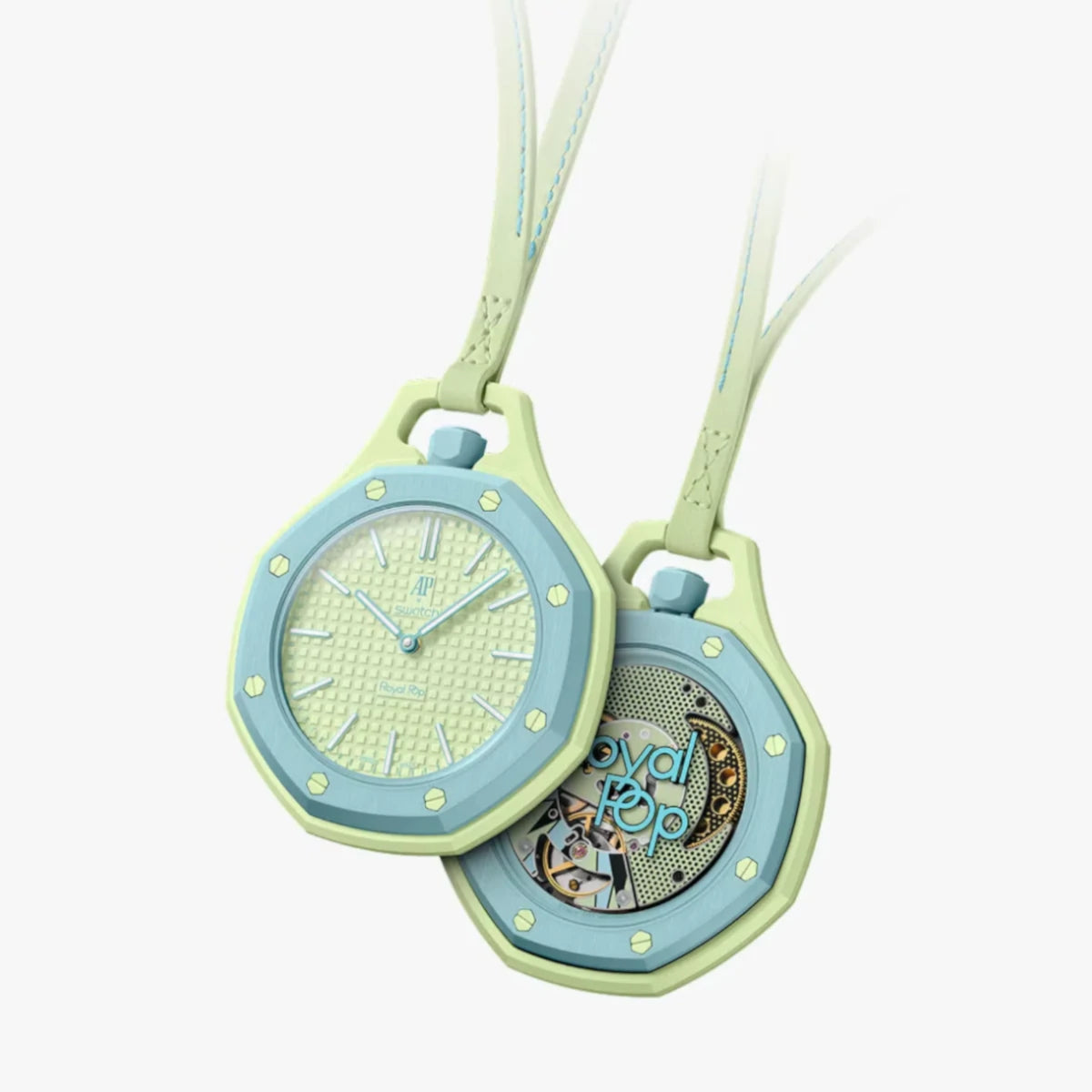 AP Swatch royal pop Blaue Acht