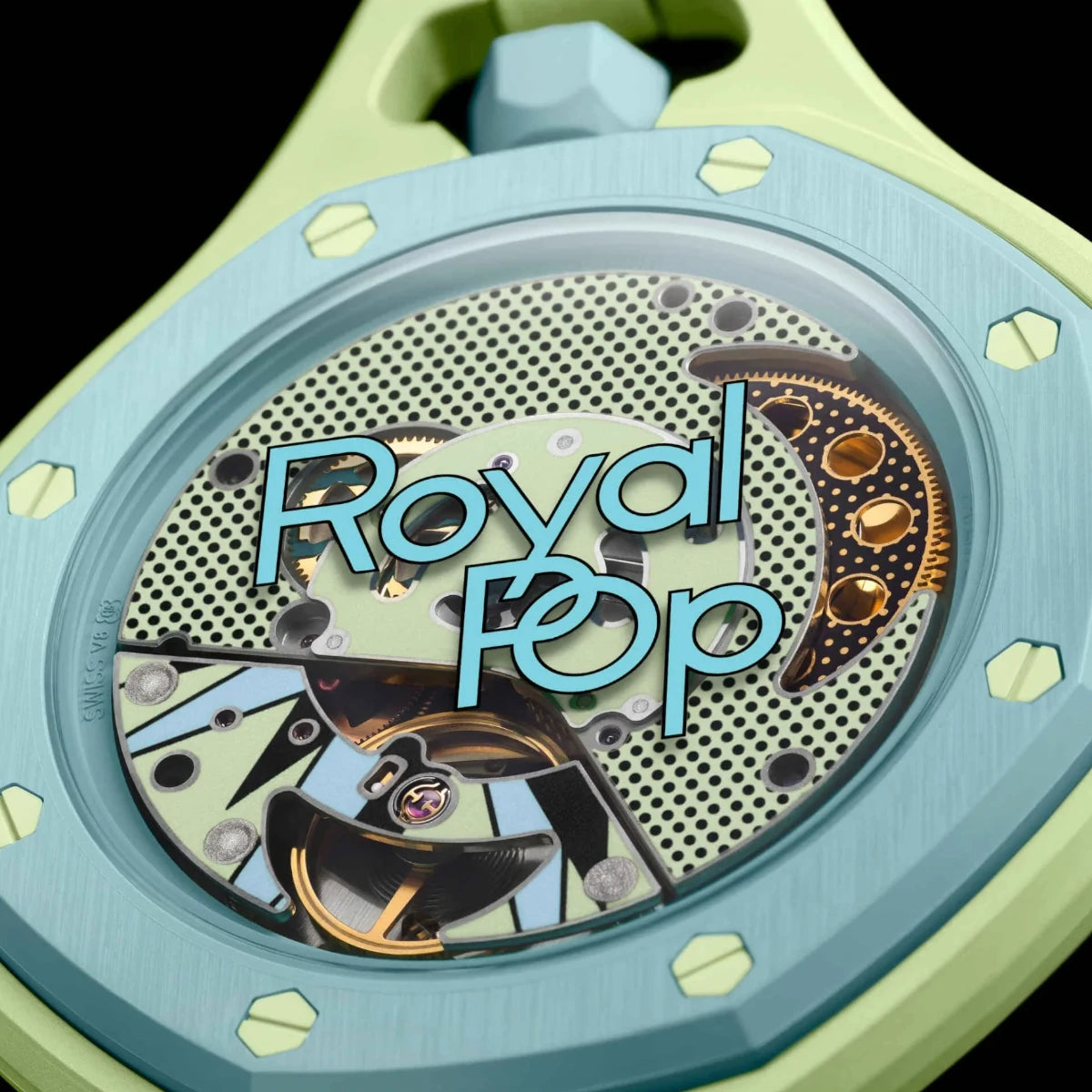 Audemars Piguet x Swatch Bioceramic Royal Pop Blaue Acht