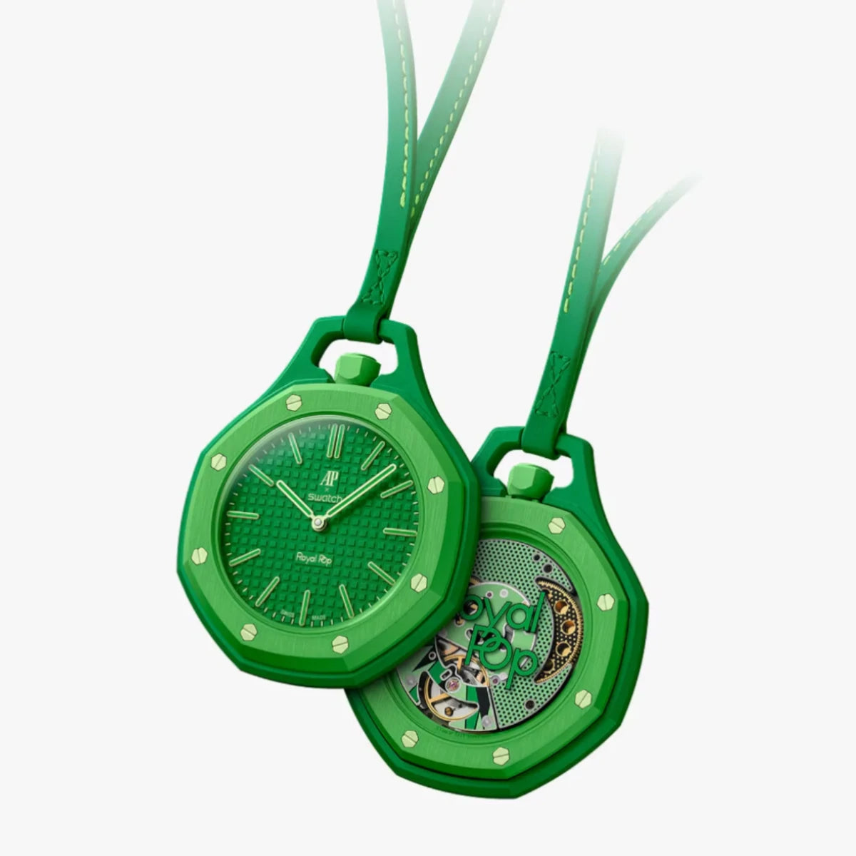 Zegarek Audemars Piguet x Swatch zielony