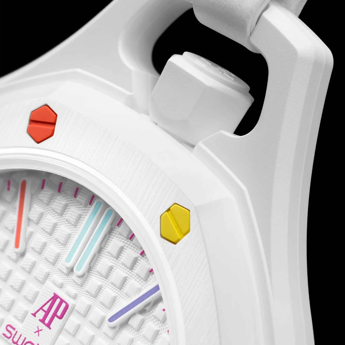 Audemars Piguet x Swatch Bioceramic Royal Pop Huit Blanc
