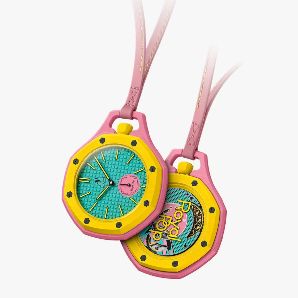 Kolorowy zegarek AP x Swatch Royal Pop
