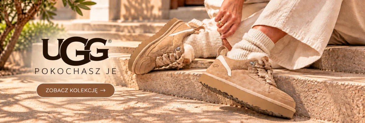 Oryginalne Buty UGG Lowmel Sand na nodze