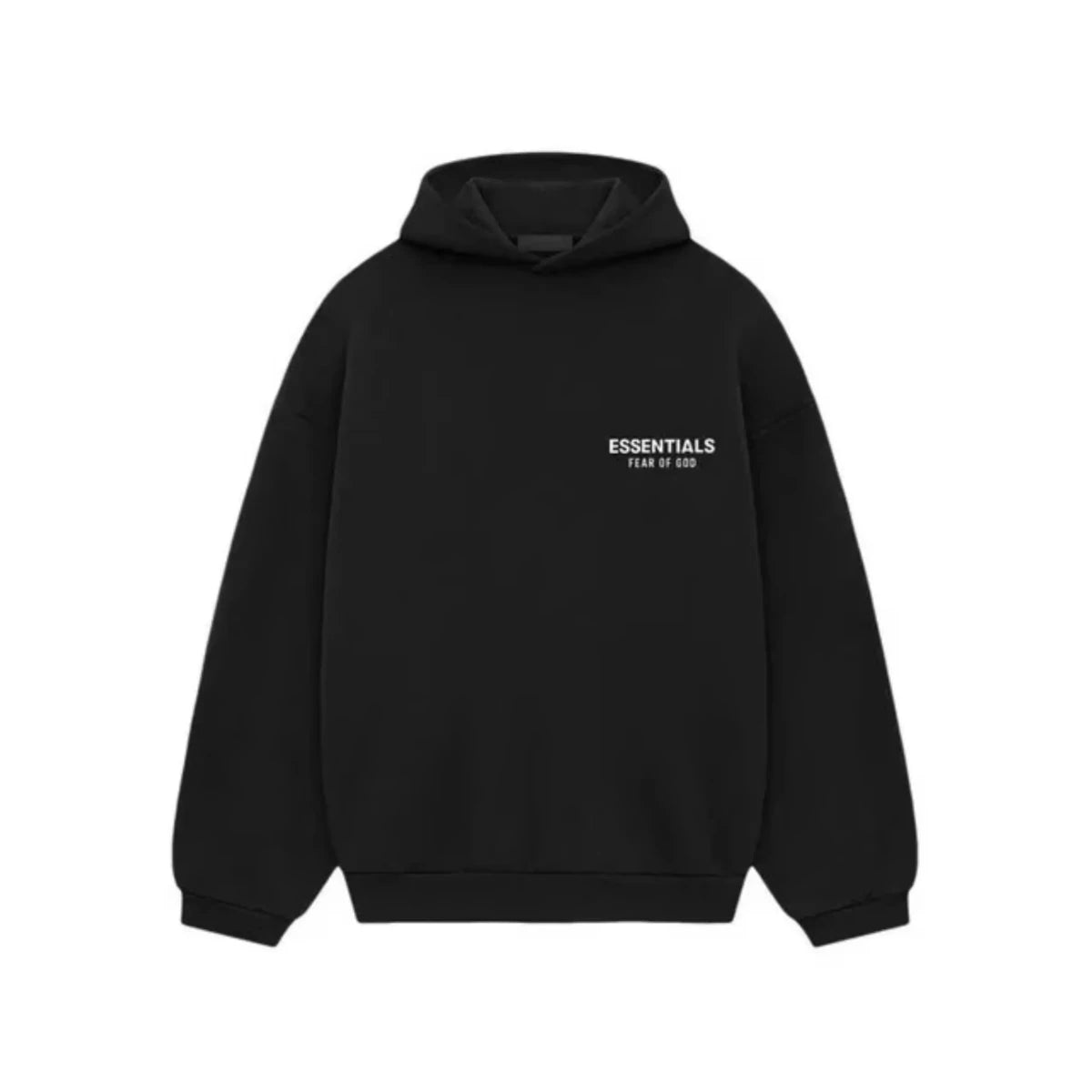 Fear of God Essentials Fleece Hoodie Black