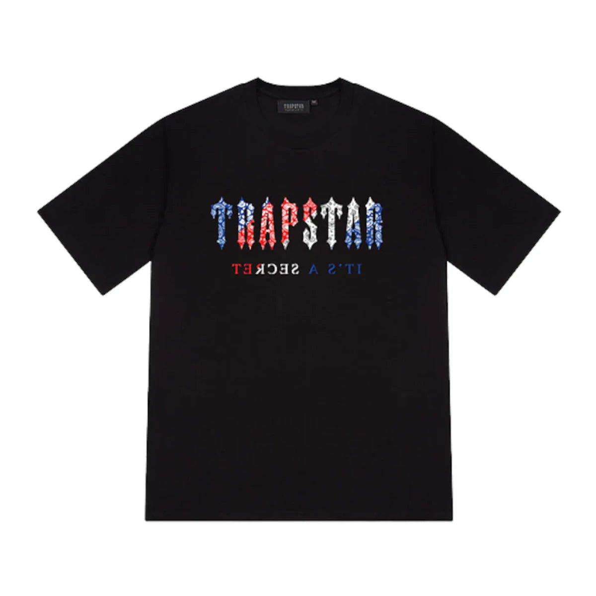 Koszulka z logo Trapstar Czarna