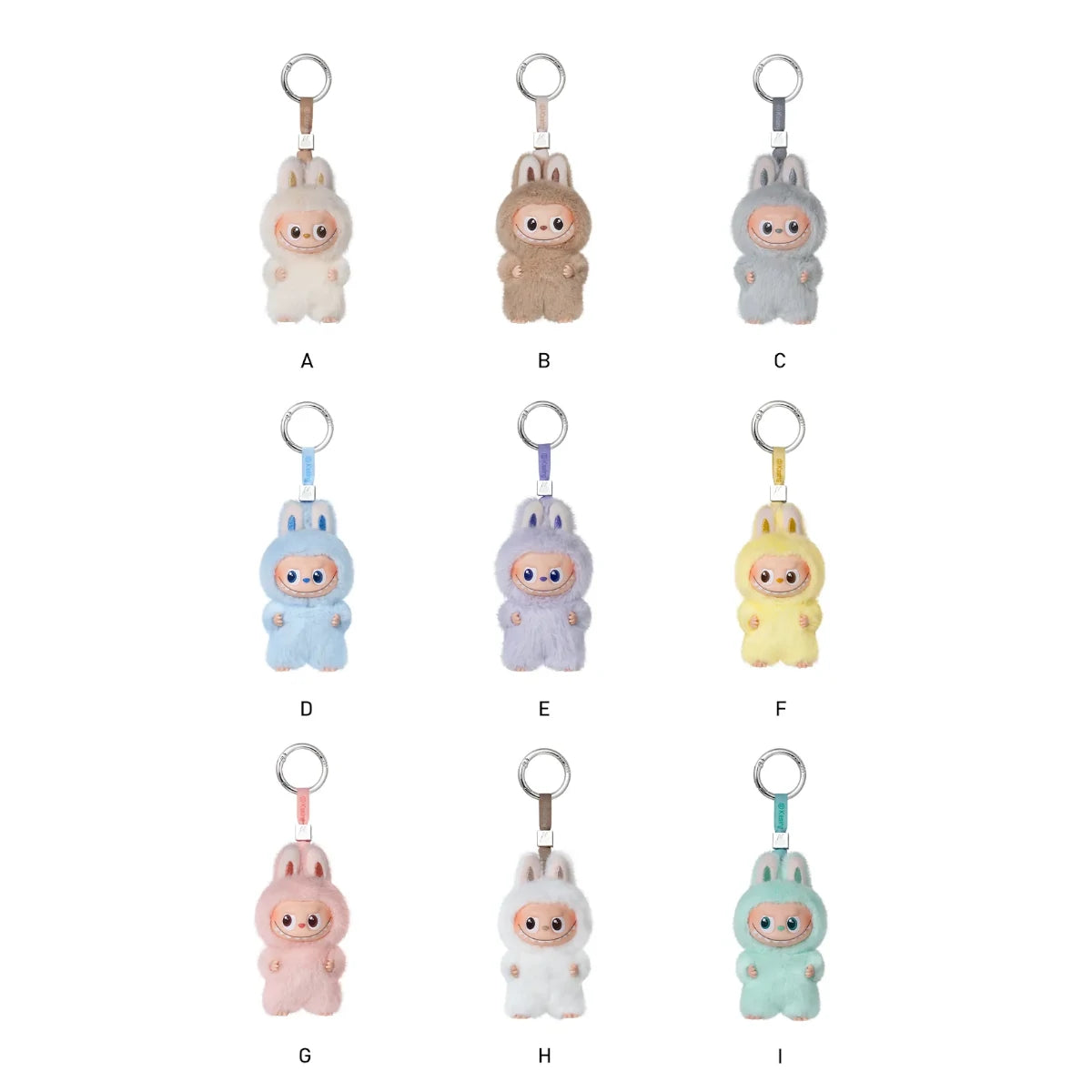 Pop Mart Labubu The Monster Pin for Love brelok blind box (A-M)