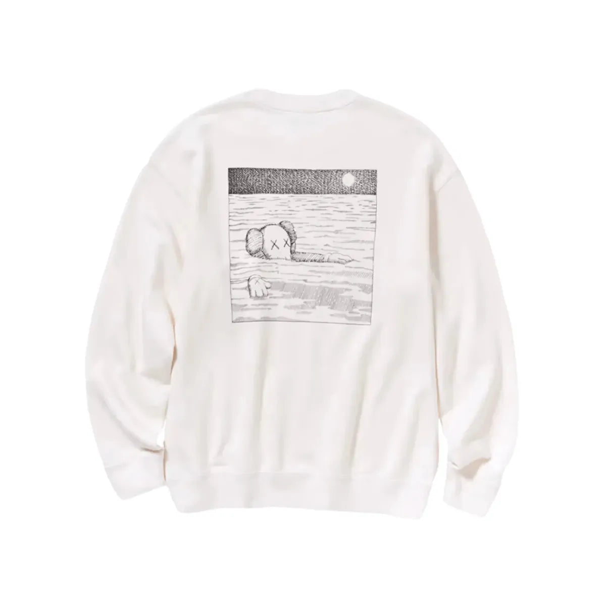 Longsleeve KAWS Uniqlo White