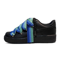 Air Force 1 Black Rope Laces Lanvin Blue
