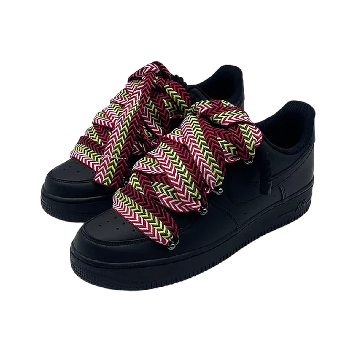 Air Force 1 Black Rope Laces Lanvin Multicolor