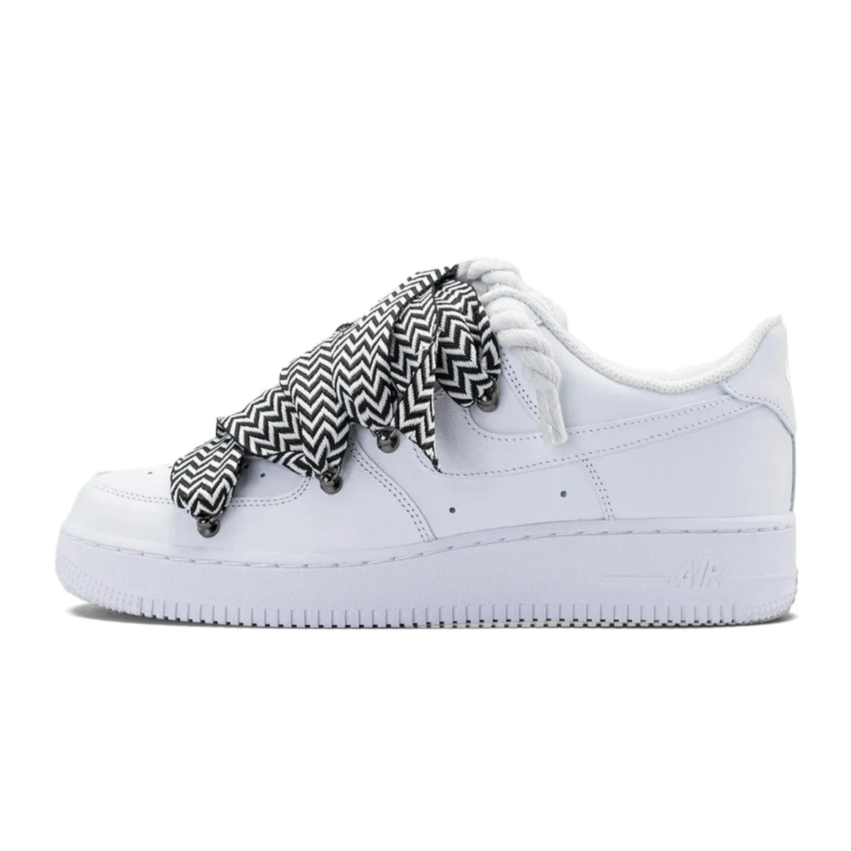 Air Force 1 White Rope Laces Lanvin White/Black