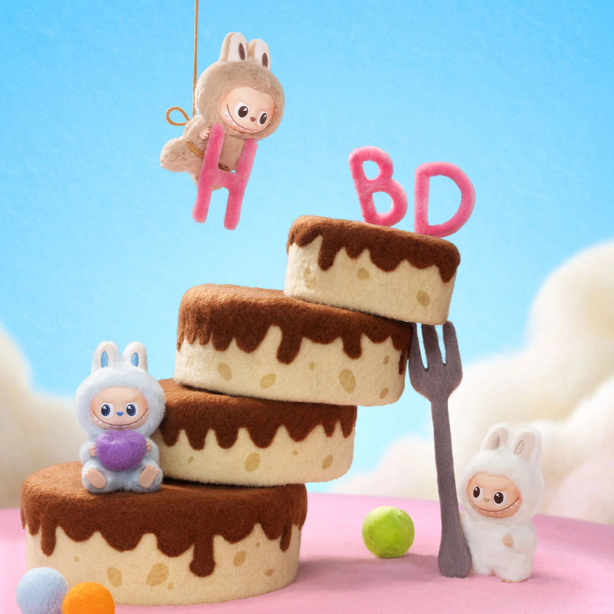 Pop Mart Labubu The Monster Pin for Love brelok blind box (A-M)