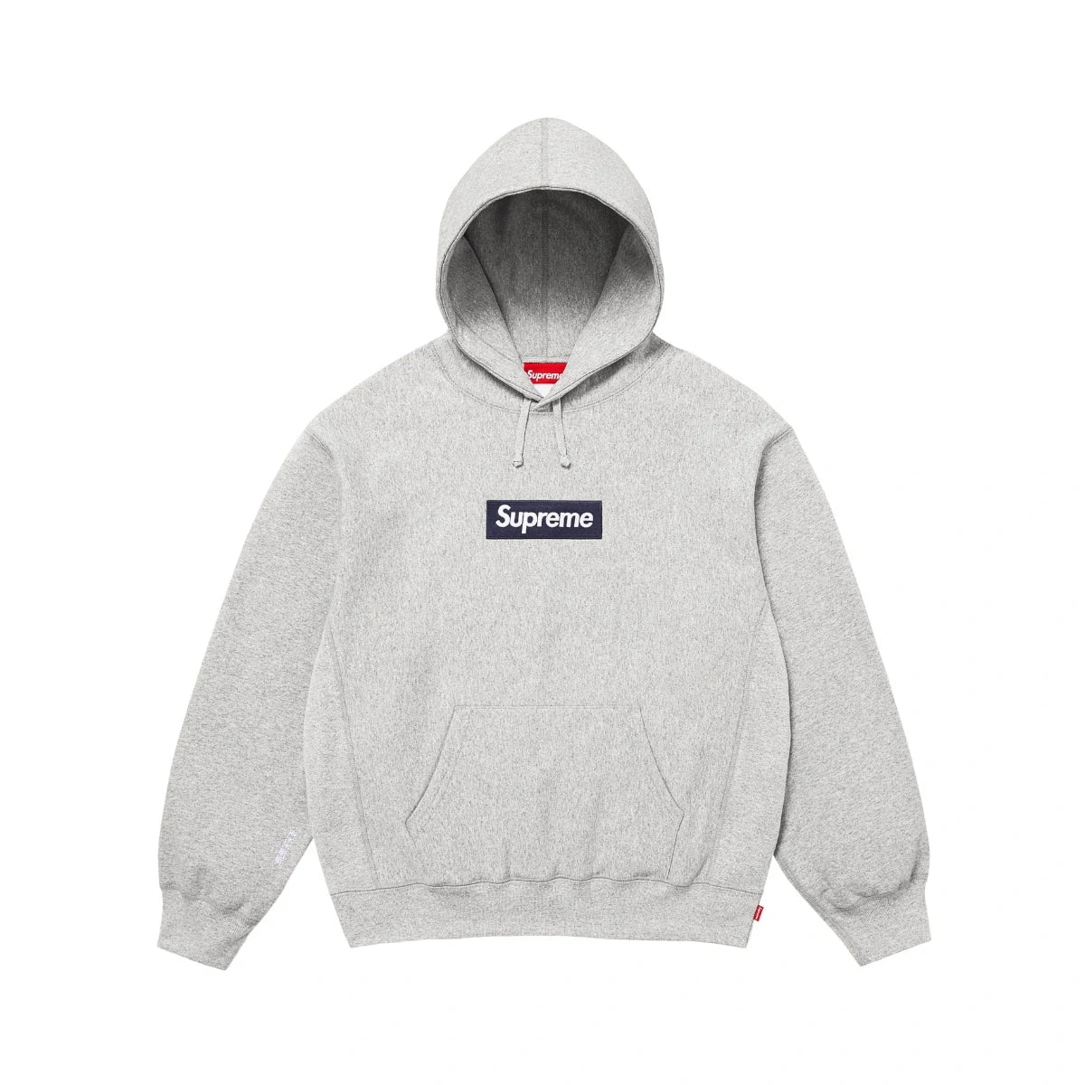 Supreme Box Logo Hooded Sweatshirt Heather Grey (FW25)