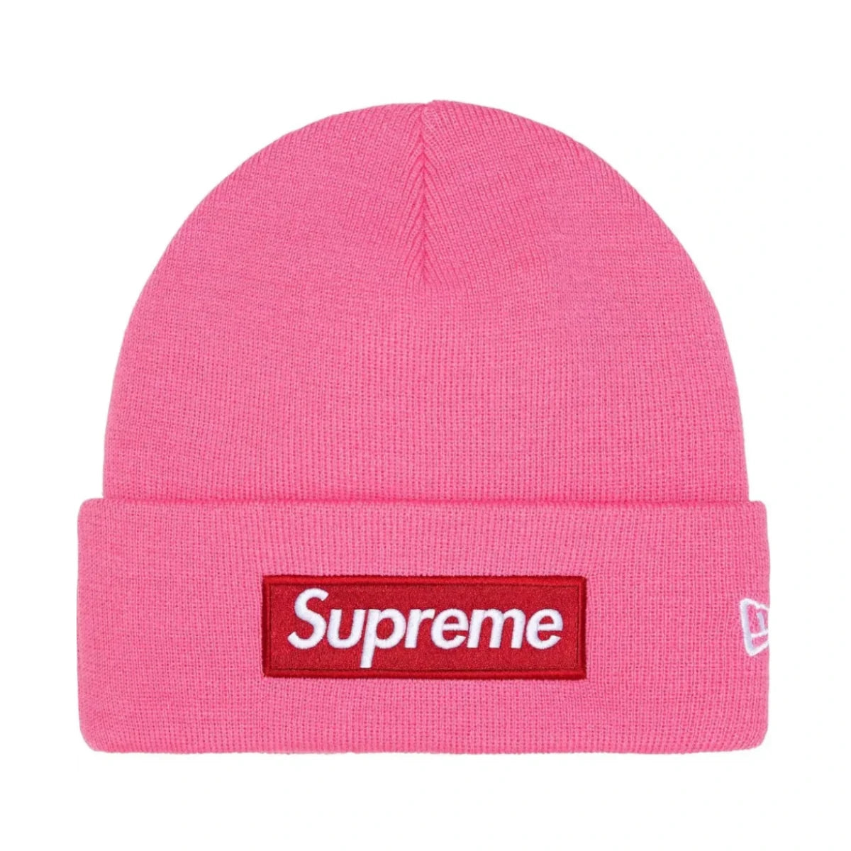 Supreme New Era Box Logo Beanie Pink Magenta (FW25)