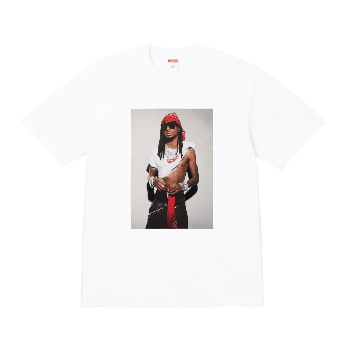 Limitowana koszulka Supreme Playboi Carti Tee Biała