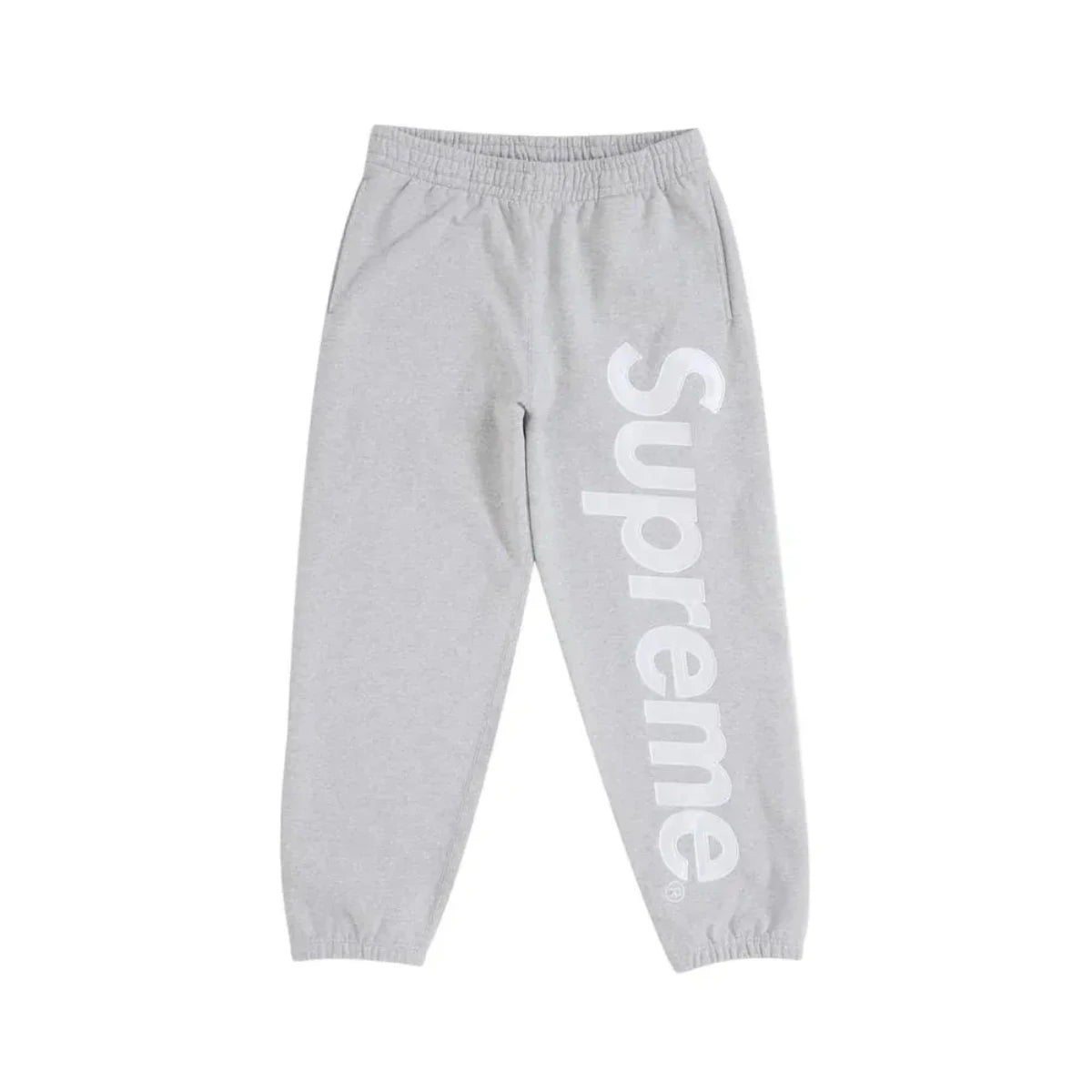 Spodnie dresowe Supreme Applique Szare