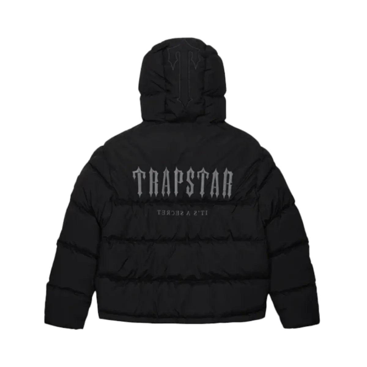 Trapstar Decoded 2.0 Hooded Puffer Jacket Black