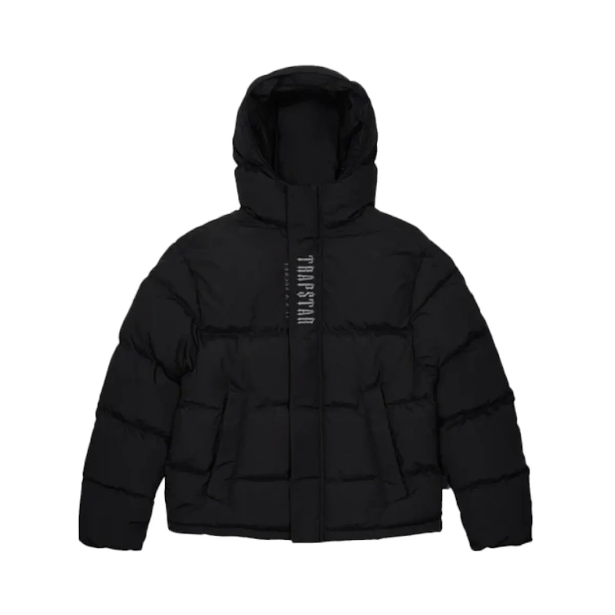 Trapstar Decoded 2.0 Hooded Puffer Jacket Black