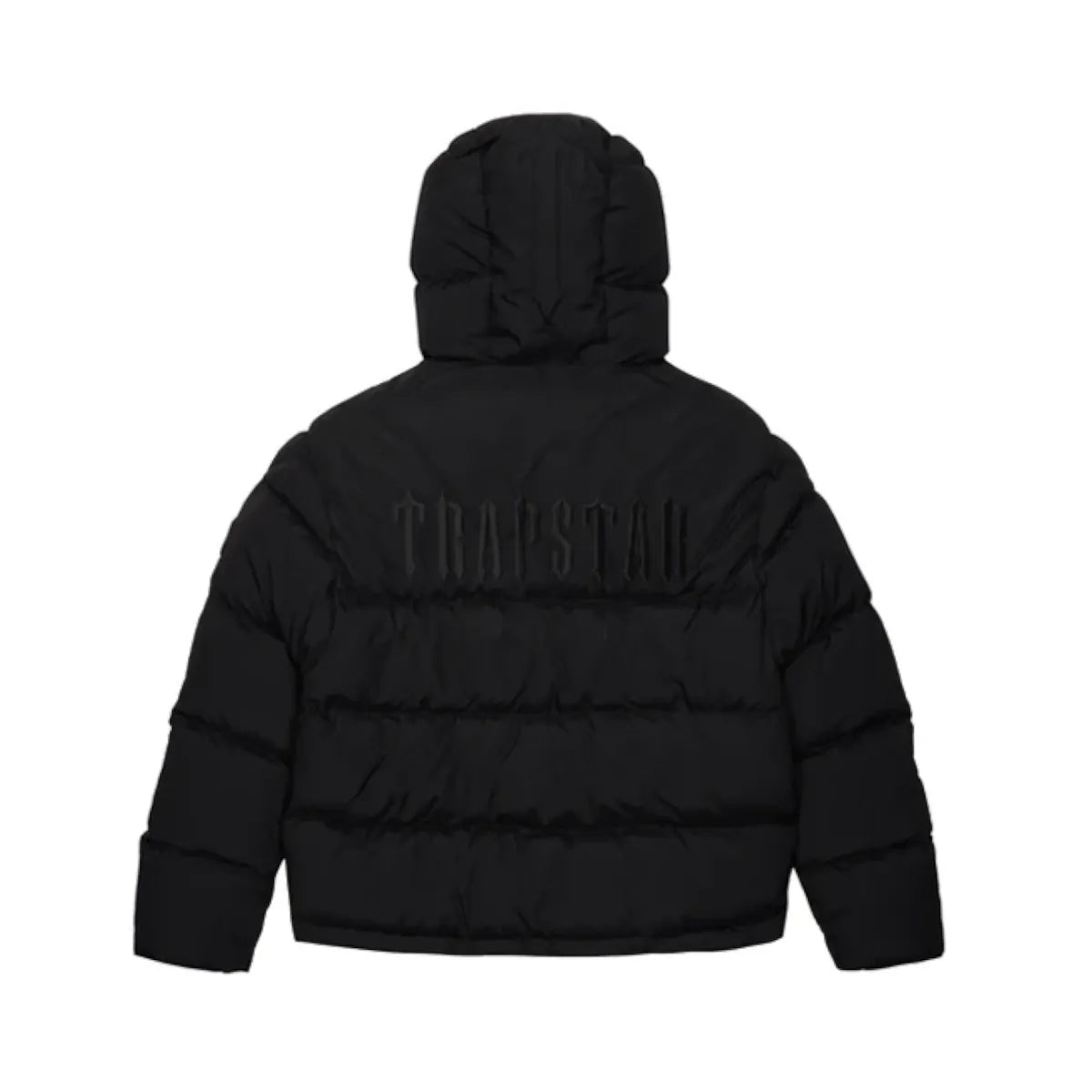 Trapstar Decoded 2.0 Hooded Puffer Jacket Blackout Edition