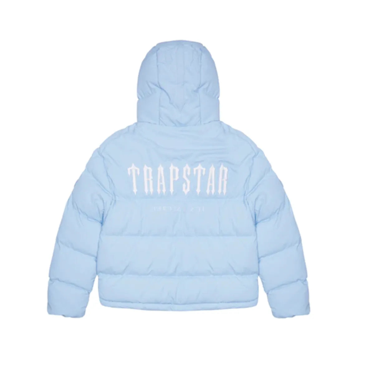 Trapstar Decoded Hooded Puffer 2.0 Ice Blue