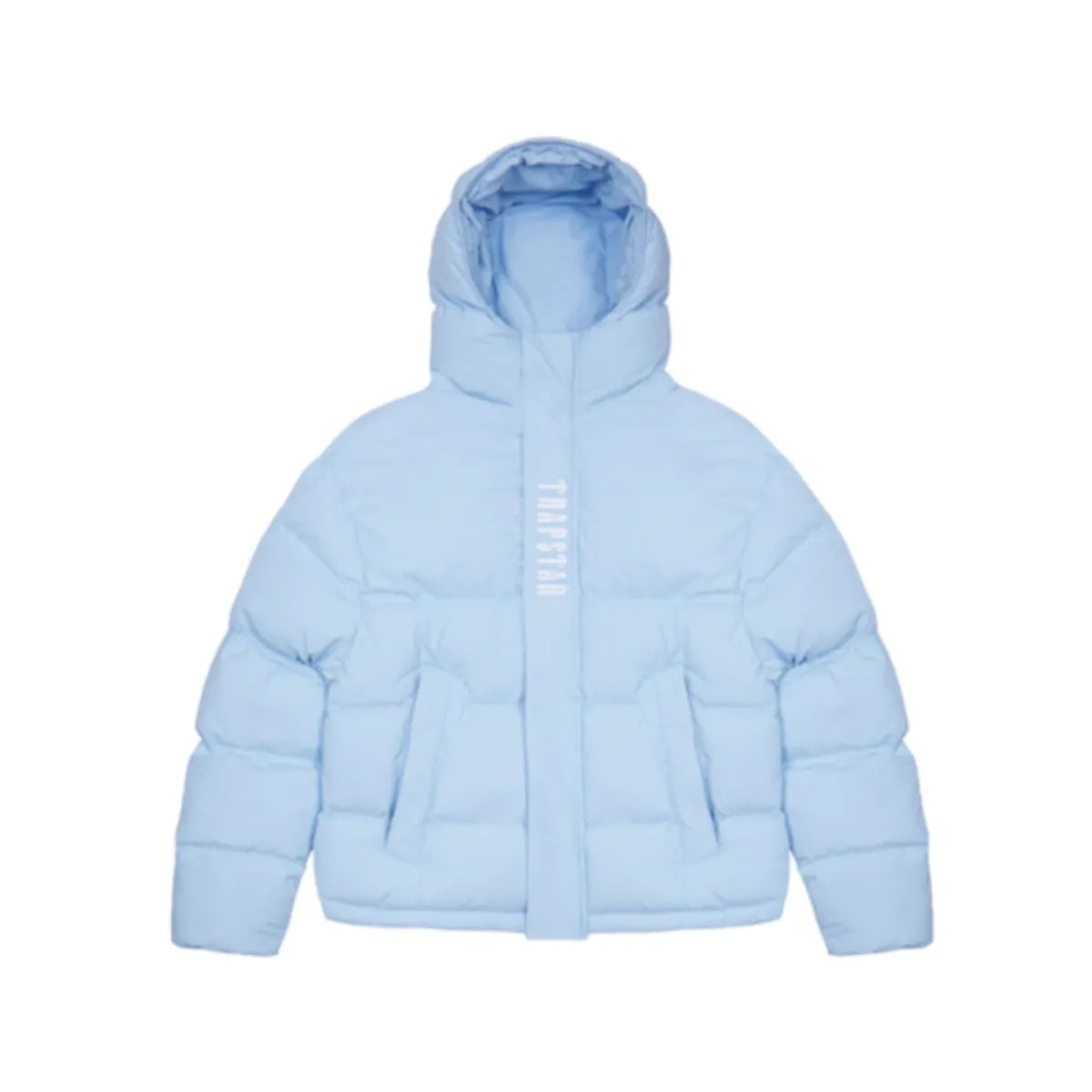 Trapstar Decoded Hooded Puffer 2.0 Ice Blue