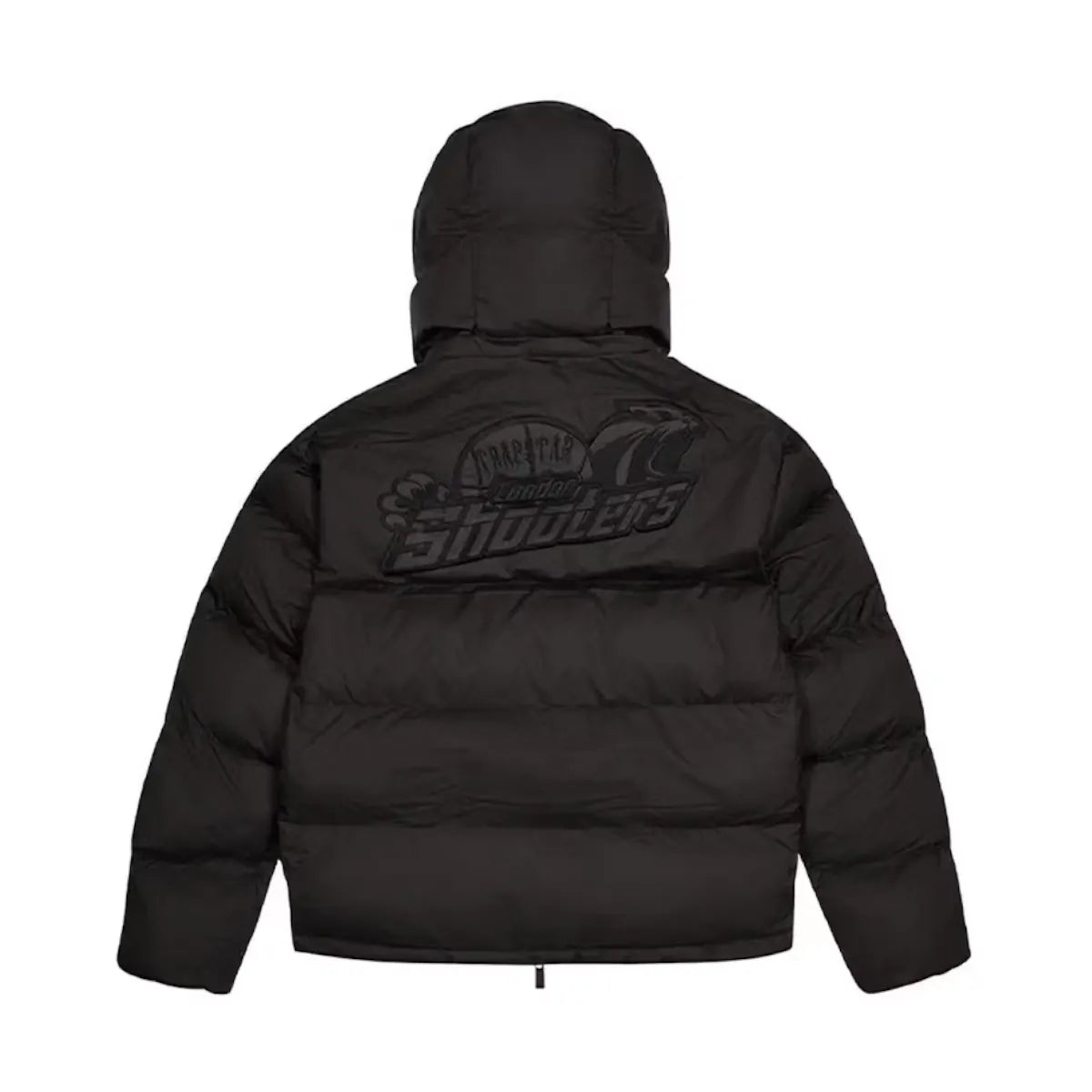 Trapstar Shooters Hooded Puffer Blackout Reflective