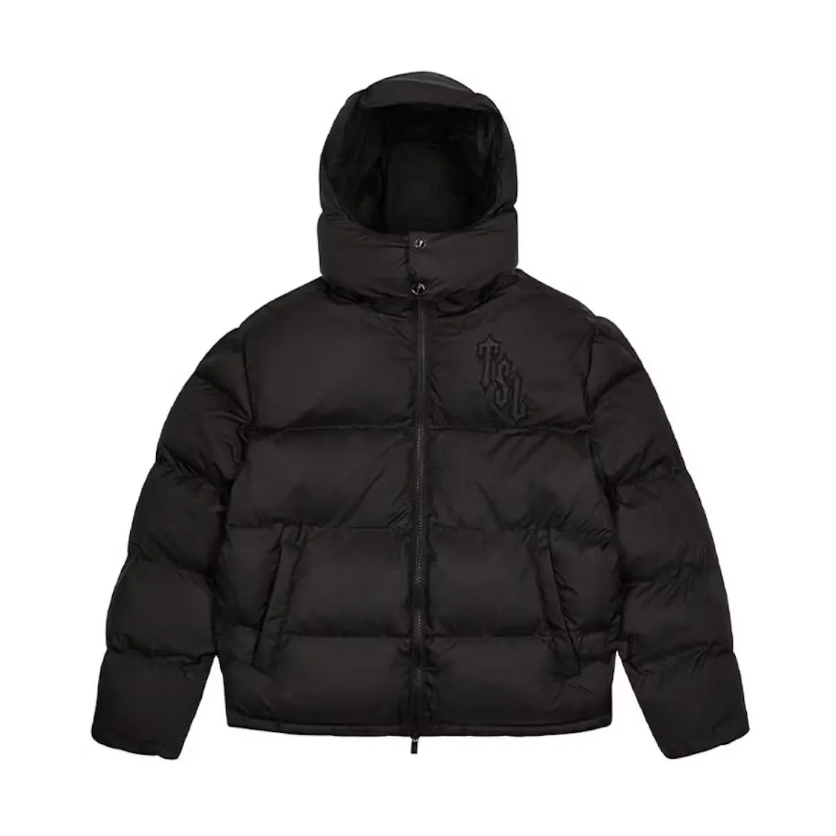 Trapstar Shooters Hooded Puffer Blackout Reflective