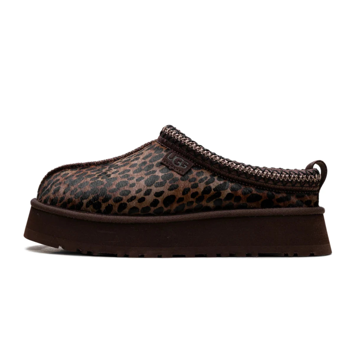 Buty zimowe z misiem w środku - UGG Tazz Slipper Caspian Burnt Cedar