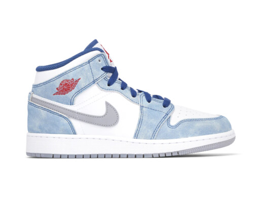 Jordan 1 Mid French Blue