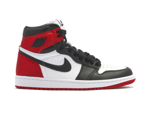 Jordan 1 High Satin Black Toe