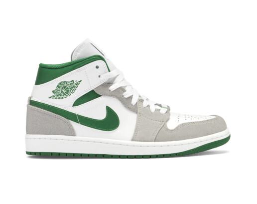 Jordan 1 Mid Grey Green