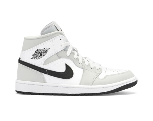 Jordan 1 Mid Light Smoke Grey