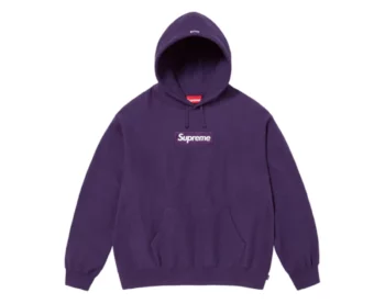 Bluza Supreme Box Logo Dark Purple